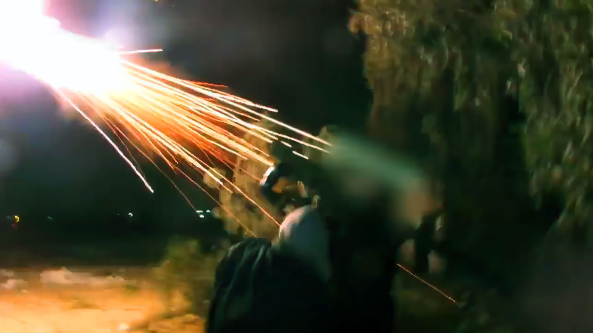 Hamás muestra su intento de derribar aviones de combate israelíes