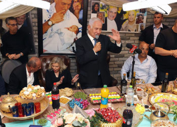 Netanyahu durante celebración con sus partidarios: volveremos pronto