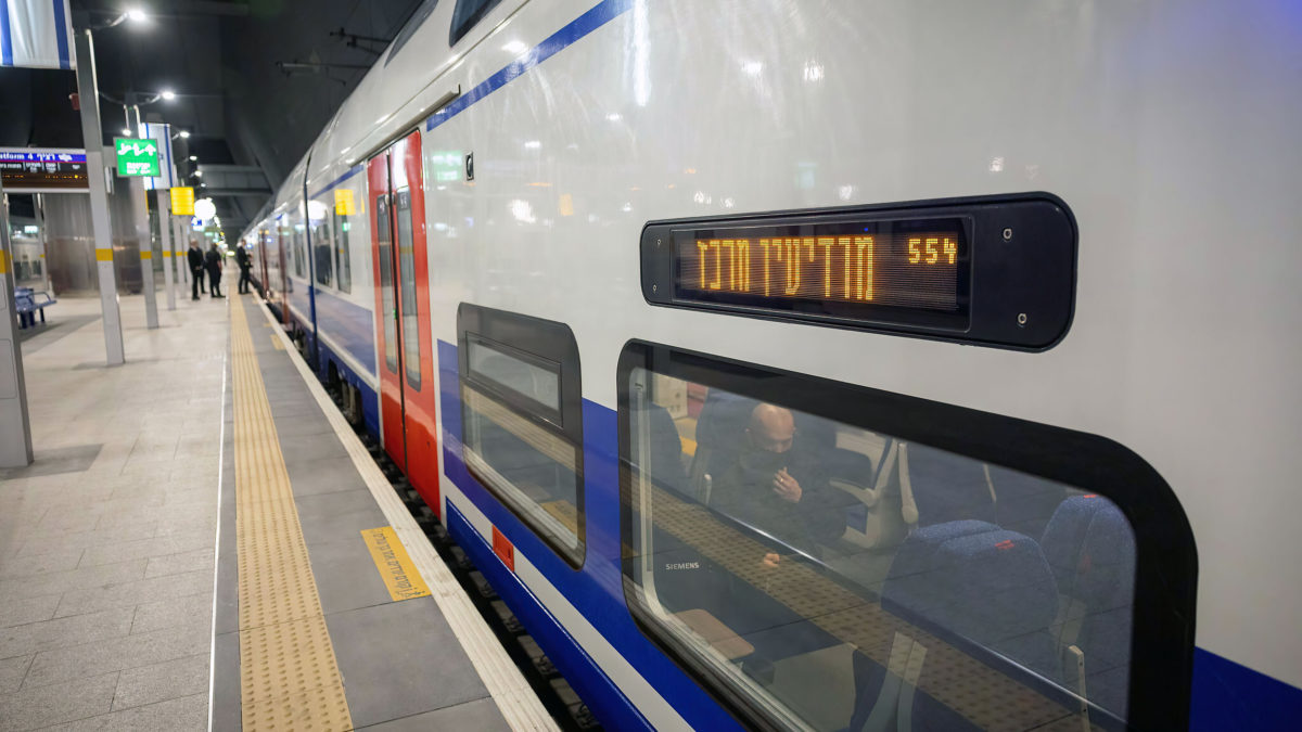 Nueva línea de tren de Modiin a Jerusalén ofrece un trayecto de 22 minutos