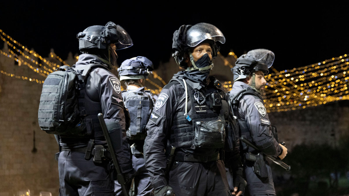 6 detenidos durante los disturbios de palestinos en la Puerta de Damasco en Jerusalén