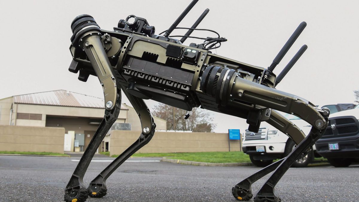 La Guardia Nacional del Aire de EE.UU. tendrá más perros robot