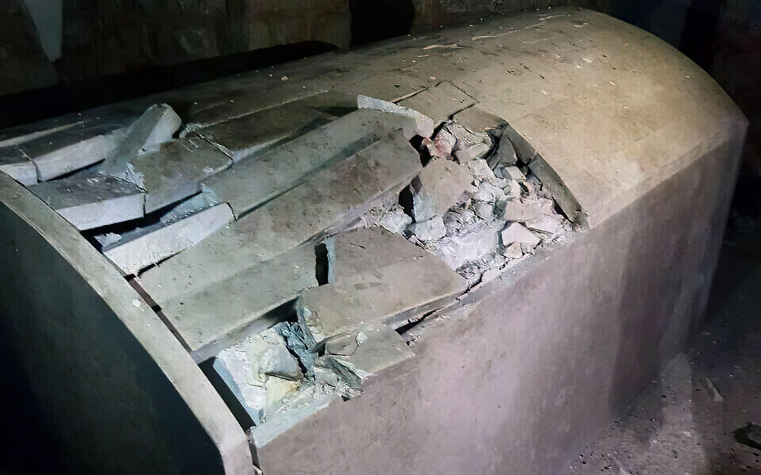 Palestinos destrozan la Tumba de José