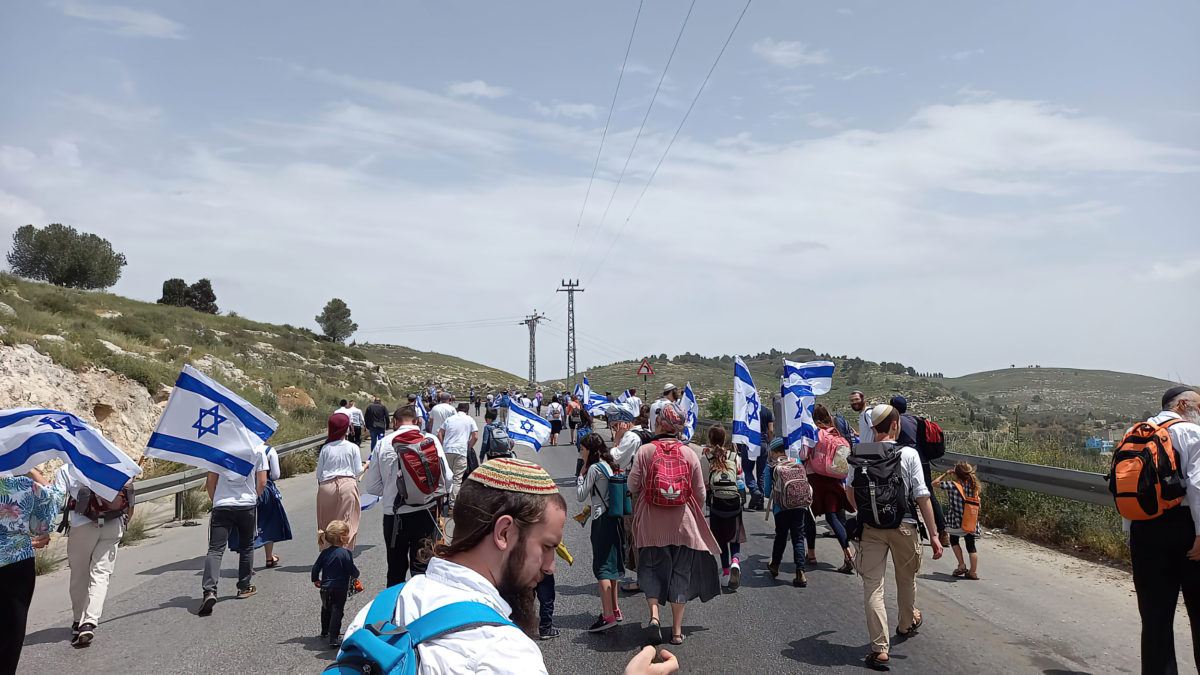Judíos se manifiestan en Homesh: “No somos colonos, estamos en casa”