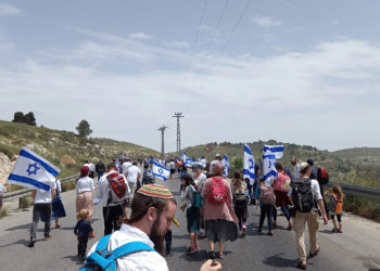 Judíos se manifiestan en Homesh: “No somos colonos, estamos en casa”