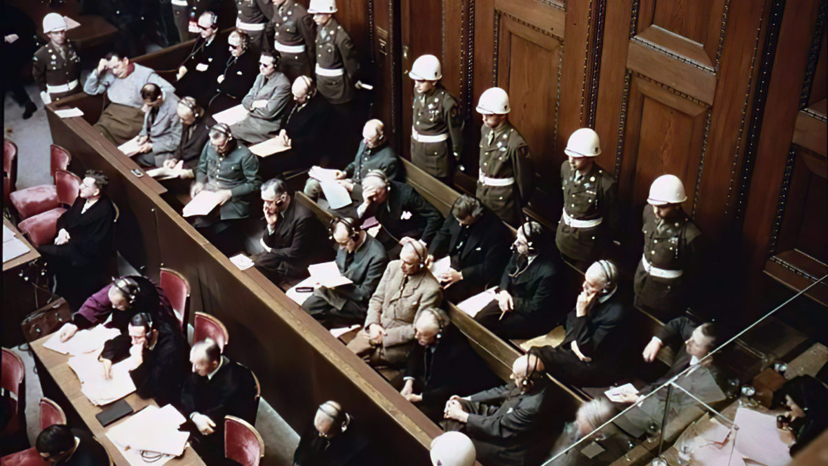 Juicios de Nuremberg de la posguerra en Alemania (dominio público)