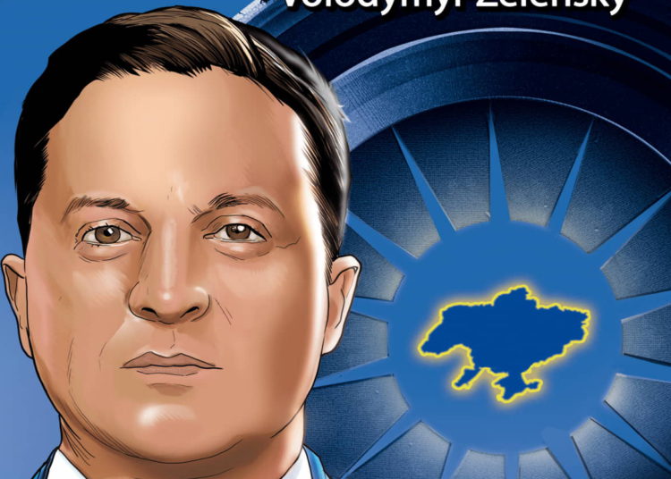 Los elementos judíos del nuevo cómic biográfico del presidente ucraniano Zelensky