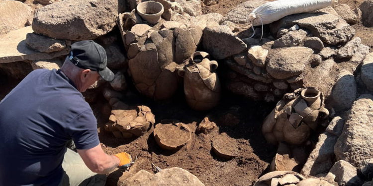 Granja agrícola de 2.100 años de antigüedad descubierta en una excavación en el norte de Israel