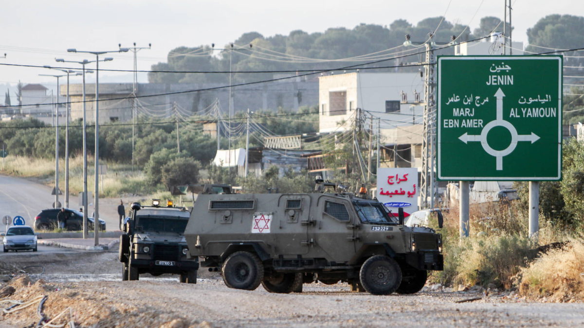 Israel sopesa una operación masiva en la zona de Jenín debido a la oleada terrorista