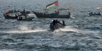 Las facciones palestinas preparan la “batalla” para romper el bloqueo naval de Gaza