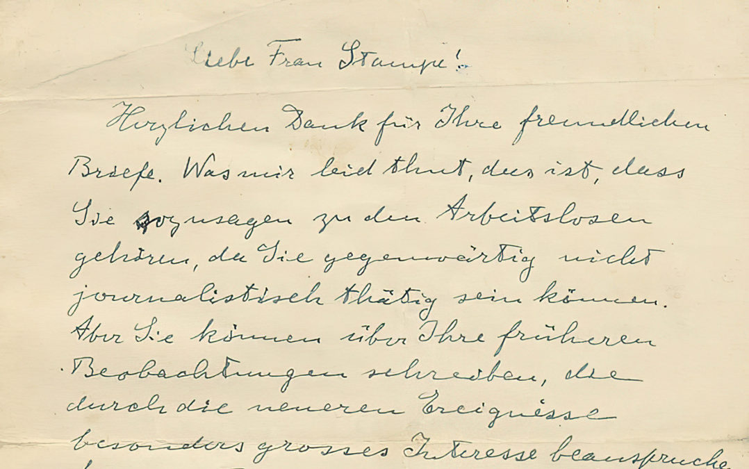 Subastan una carta en la que Einstein instaba al mundo a atacar a los nazis