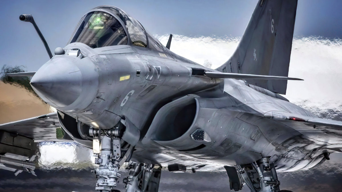 El Dassault Rafale no es un F-35: pero es un avión de combate duro