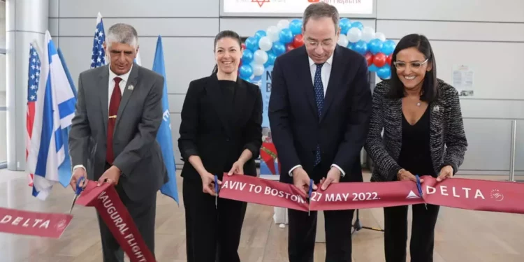 Delta Airlines abre una nueva ruta Tel Aviv-Boston