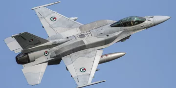 El mejor caza F-16 del planeta es de los Emiratos Árabes Unidos