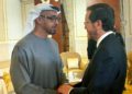 Herzog y sus ministros se reúnen con el nuevo líder de los EAU durante su visita de condolencia a Abu Dhabi