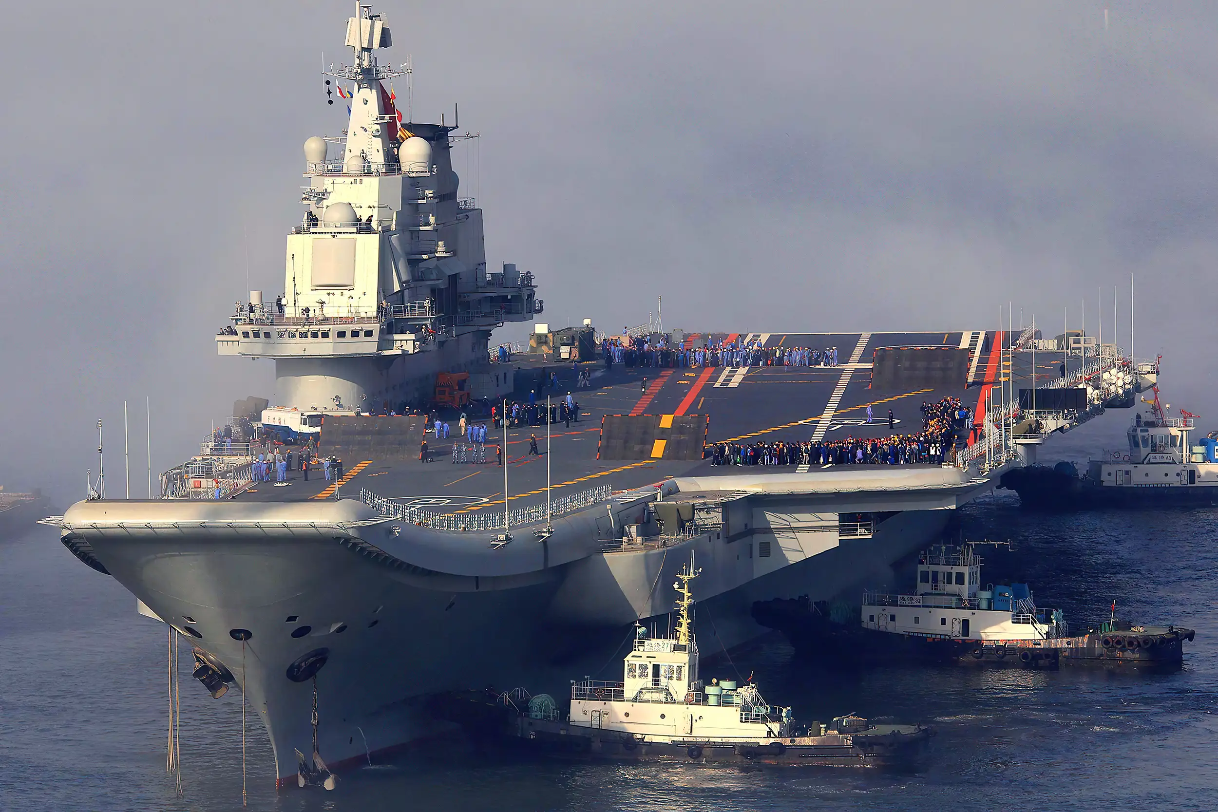La flota de portaaviones de China es un verdadero desafío