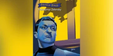 La historia de la vida del presidente ucraniano Zelensky contada en un nuevo cómic