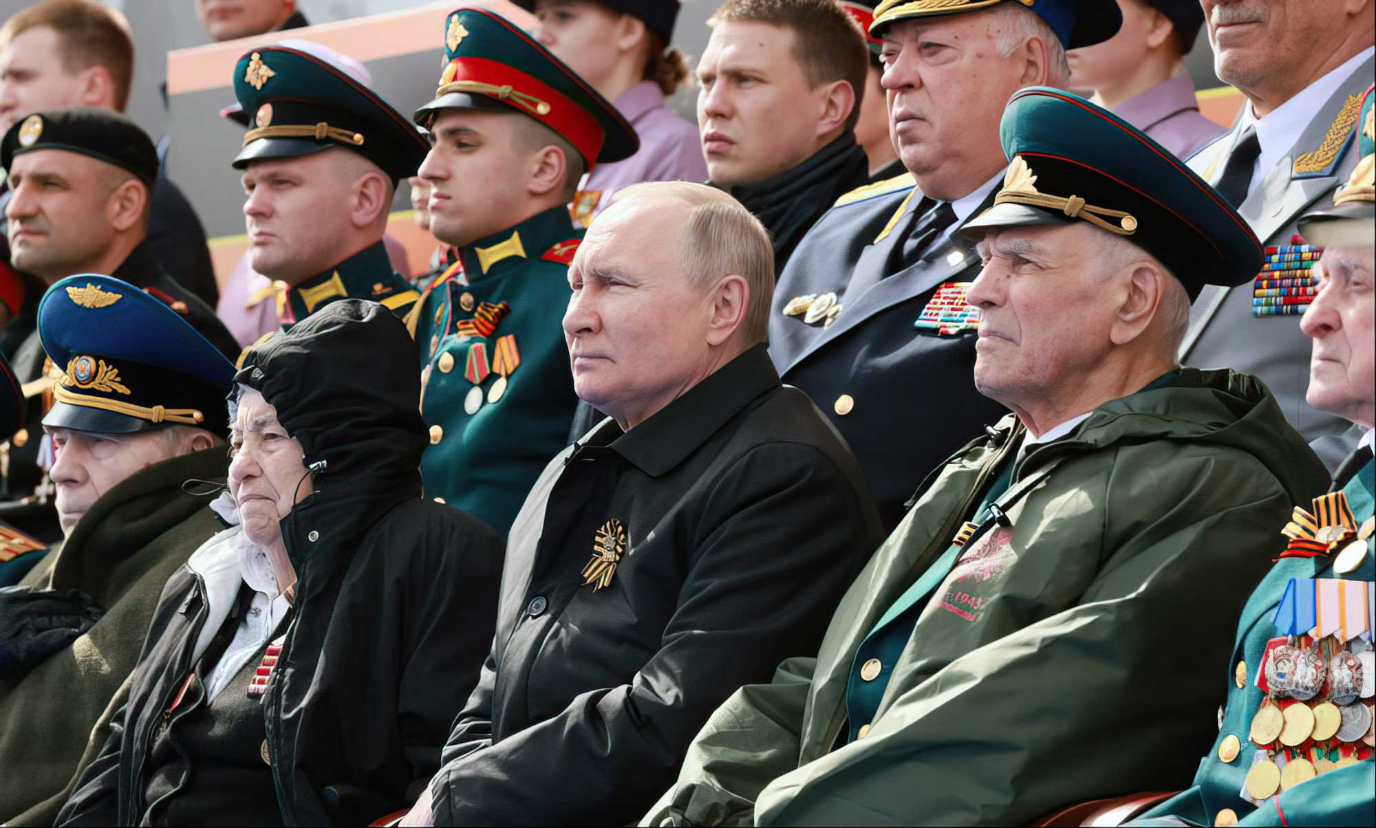 Putin en el “Día de la Victoria”: Occidente planeó invadir nuestra tierra. La decisión sobre la operación fue correcta. (ASSOCIATED PRESS)