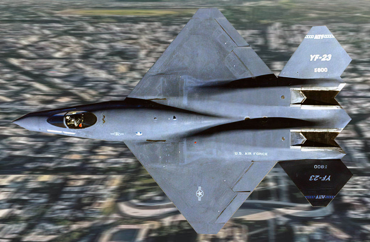 El YF-23 era una maravilla: pero eligieron el F-22 Raptor