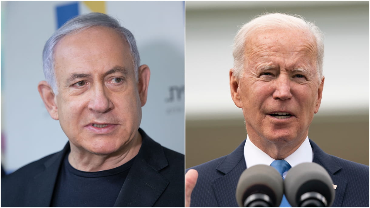 Biden se reunirá con Netanyahu durante su visita a Israel