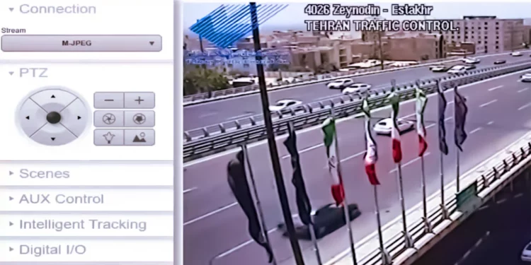 Grupo disidente iraní hackeó 5.000 cámaras de vigilancia en Teherán