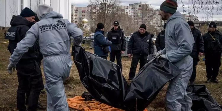 Ucrania identifica a 600 sospechosos de crímenes de guerra rusos
