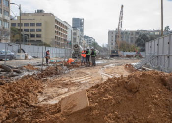 Las obras de infraestructura en Tel Aviv generan el caos