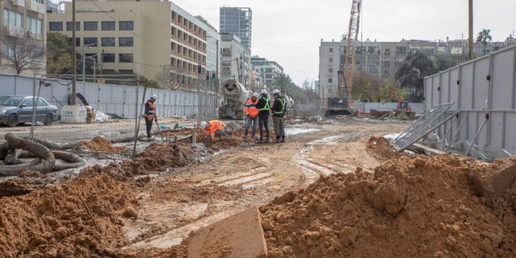 Las obras de infraestructura en Tel Aviv generan el caos