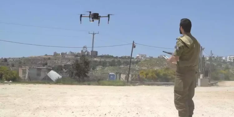 Un dron de las FDI se estrella en el norte de Gaza en circunstancias poco claras