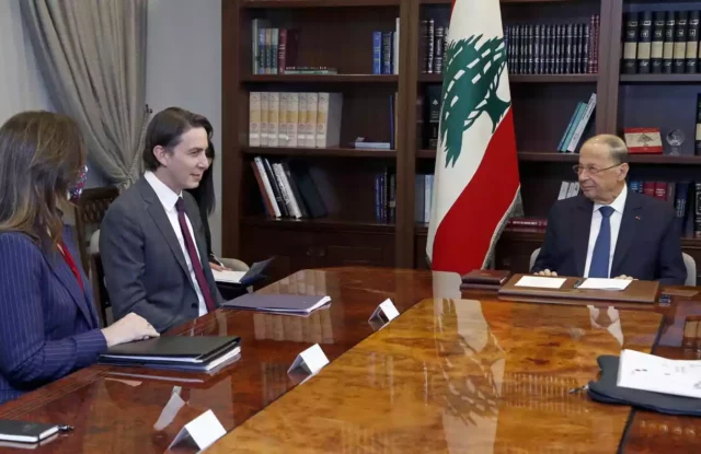 Líbano insta al enviado de EE. UU. a poner fin a la disputa marítima con Israel