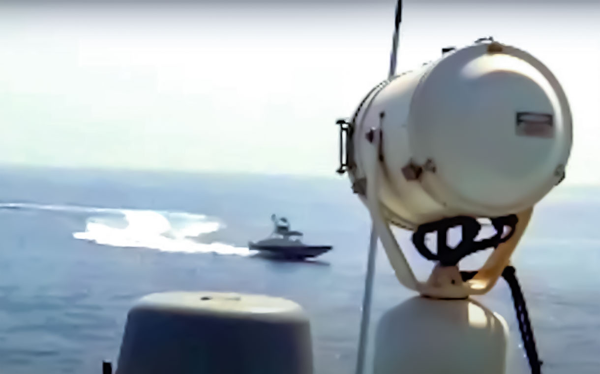 La Marina De Ee Uu Reporta Encuentro Inseguro Con Los Guardias De