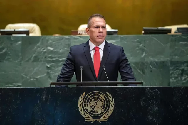 El embajador de Israel en la ONU es elegido vicepresidente de la Asamblea General de la ONU