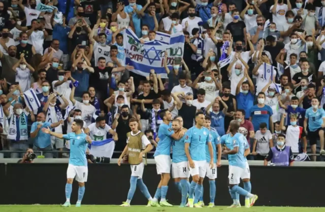 La selección de fútbol israelí enfrentará a Islandia este jueves