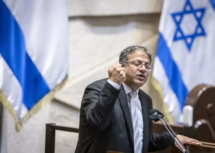 Parlamentario Itamar Ben Gvir recibe nuevas amenazas de muerte: “Mi arma está lista”