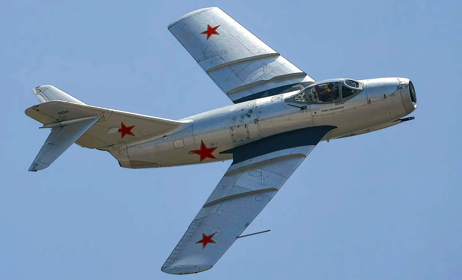  construidos: El caza ruso MiG-15 era una verdadera potencia