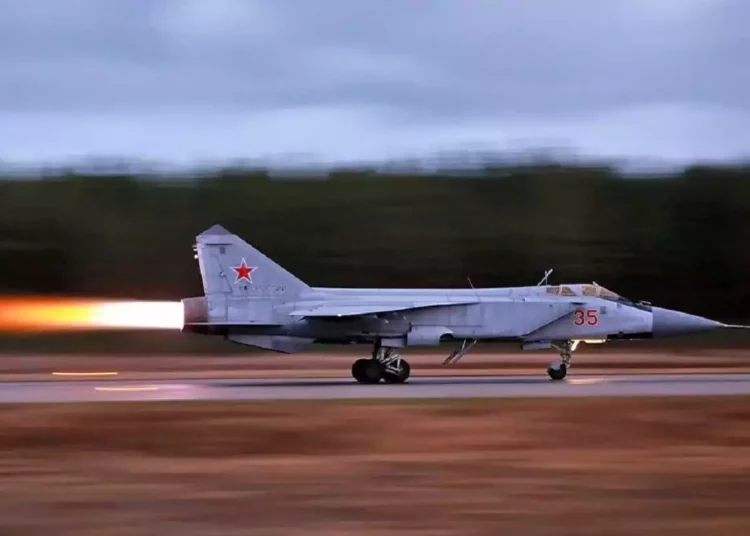 El MiG-31 ruso no es un caza furtivo: pero puede alcanzar Mach 3