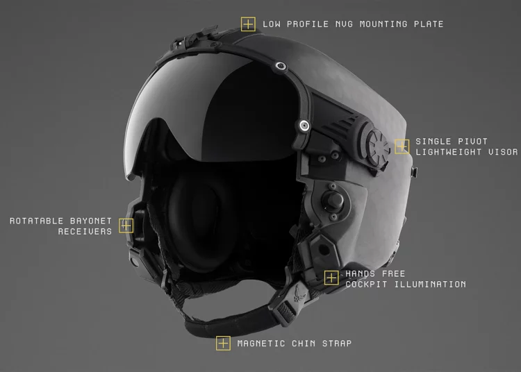La USAF elige un prototipo para su nuevo casco para la tripulación