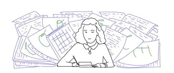 Google conmemora el 93º aniversario del nacimiento de Ana Frank 