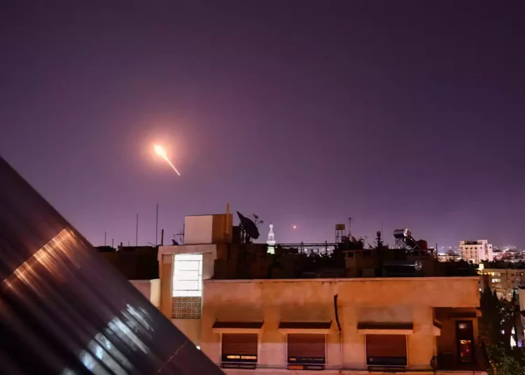 Israel coordina con Estados Unidos los ataques aéreos en Siria