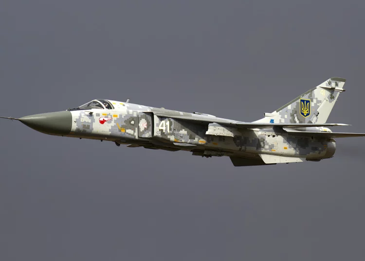 Vídeo inédito: Un Su-24M ucraniano se estrelló al inicio de la guerra con Rusia