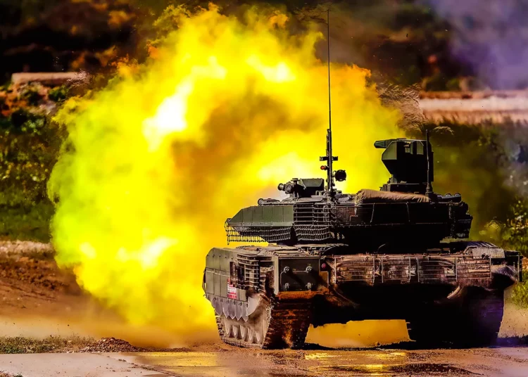 Combate: El tanque ruso T-90M contra los misiles NLAW y Javelin