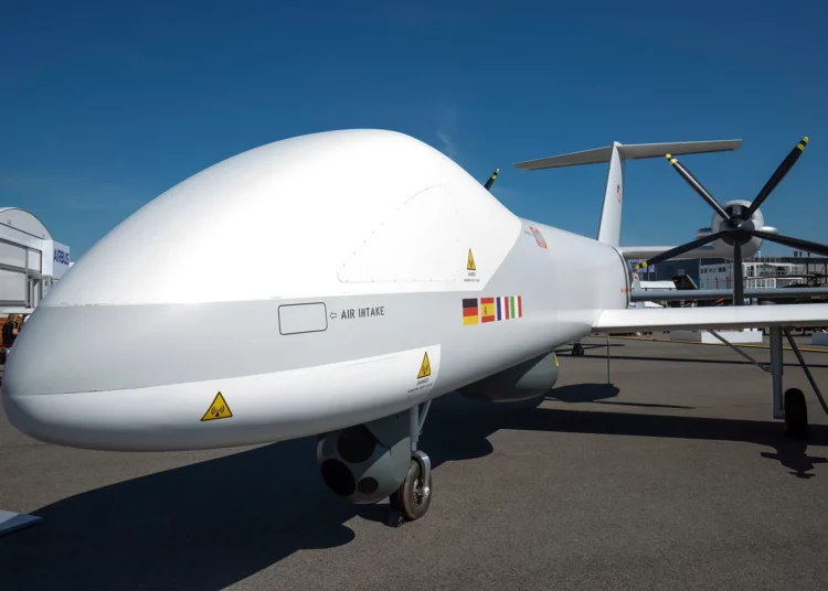 Airbus presenta el dron de ataque Eurodrone