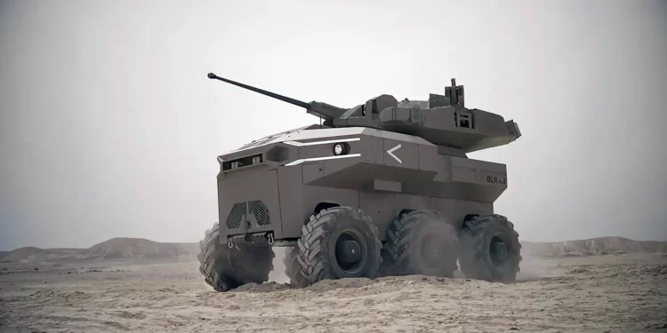 Israel presenta un vehículo robótico armado para “misiones de reconocimiento”