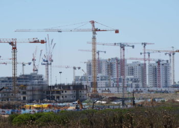 La venta de viviendas nuevas en Israel desciende