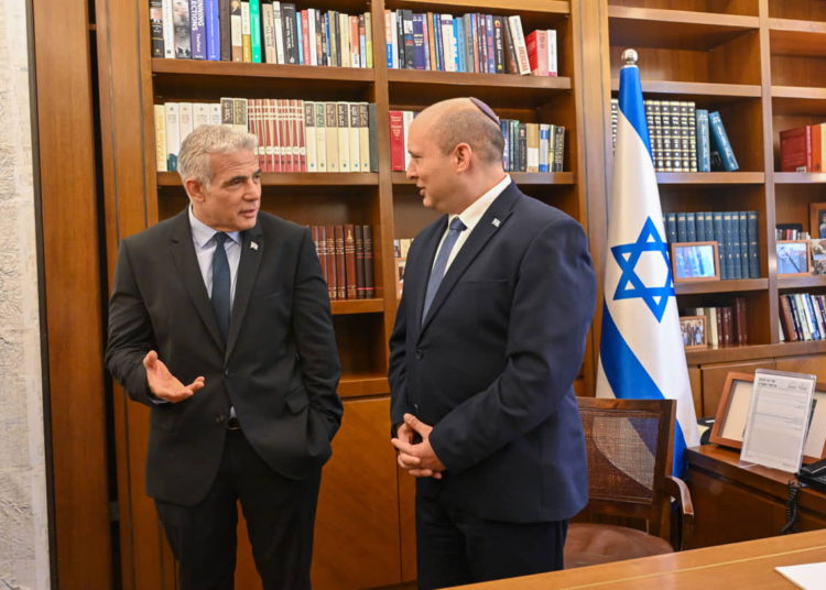 Líderes mundiales felicitan al nuevo primer ministro israelí Lapid