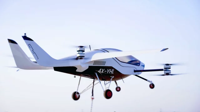 AIR ONE: el eVTOL de una empresa israelí supera la primera prueba