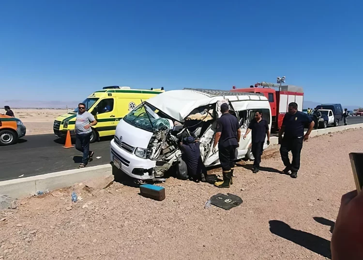 7 israelíes heridos, dos de ellos graves, en un accidente de tráfico en el Sinaí