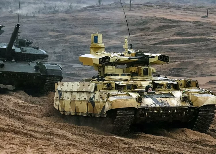 El “tanque” Terminator de Rusia está luchando en Ucrania