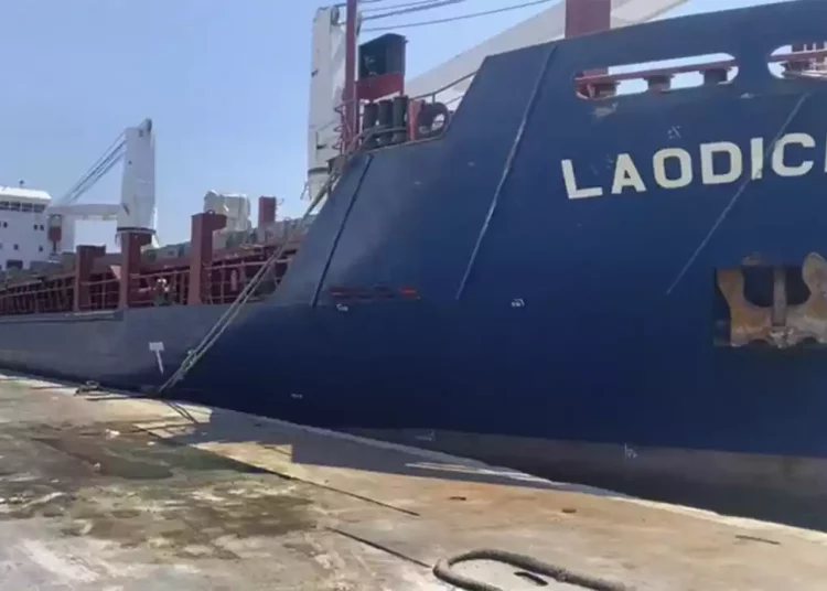 Líbano rechaza la afirmación de Kiev sobre un barco en Beirut con grano ucraniano robado