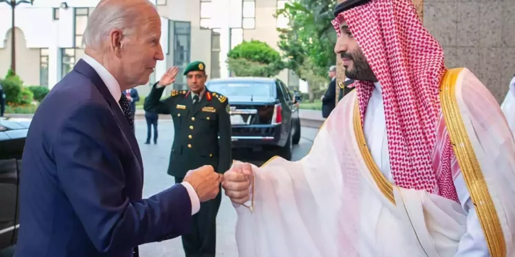 Biden aterriza en Jeddah en un vuelo histórico desde Israel