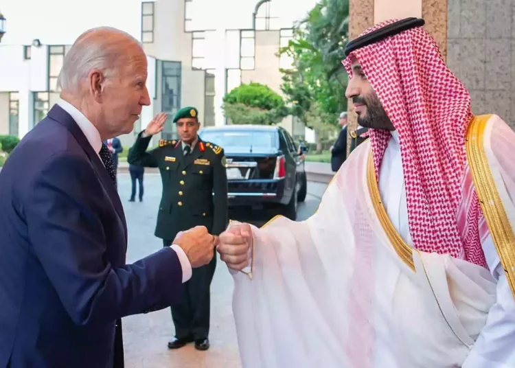 Biden aterriza en Jeddah en un vuelo histórico desde Israel